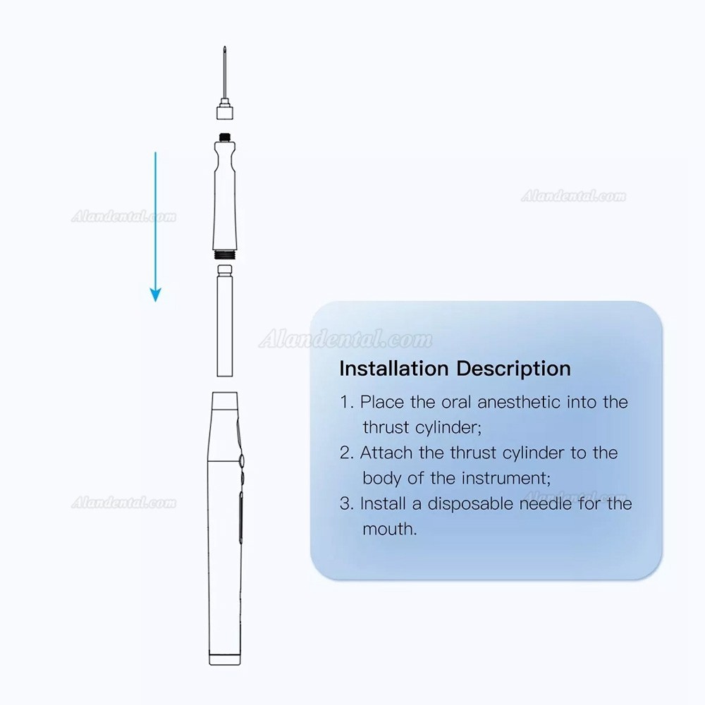 Dental Wireless Painless Anesthesia Pen Oral Local Anesthesia Delivery Device